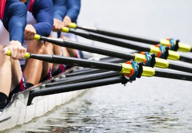 Rowing team Rowing team as a metaphor for teamwork in science, the arts and research
