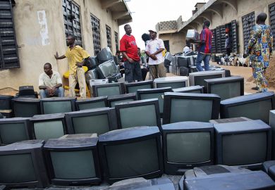 Televisions on a street Televisions on a street