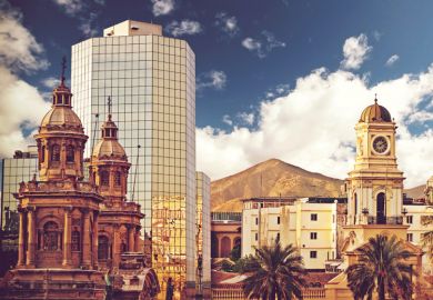 Skyline of Santiago, Chile