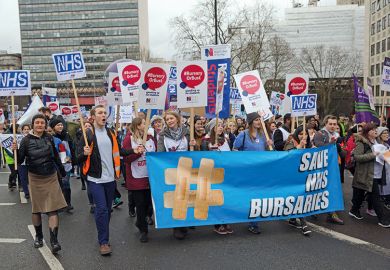 Save NHS march