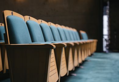 Seats in lecture theatre