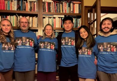 The seniors at Harvey U The seniors at Harvey U