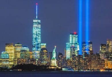 The World Trade Center Tribute in Lights, post-9/11