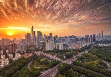 Shenzhen skyline