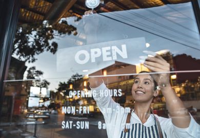 Shop open sign