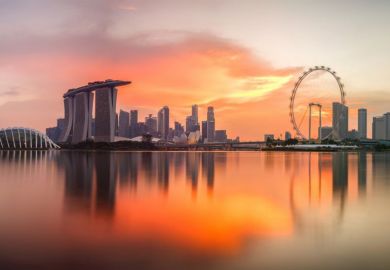 Singapore skyline
