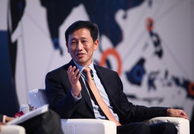 Ye Kung Ong speaks at the World Academic Summit