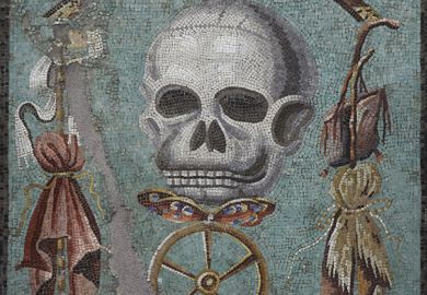 Mosaic skull