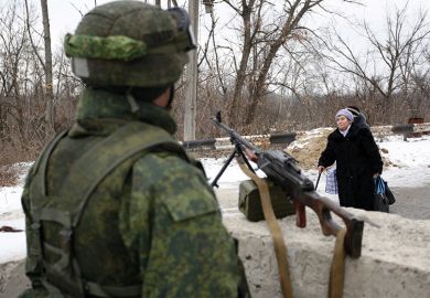 Solider in Ukraine