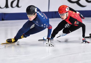 speed-skaters