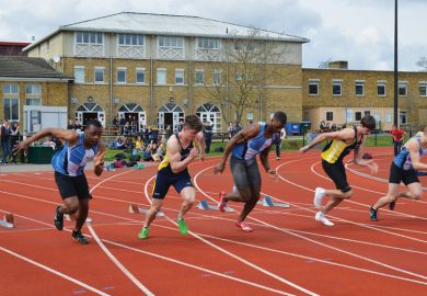 Sprinters at St Mary's University Twickenham Sprinters at St Mary's University Twickenham