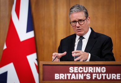 Kier Starmer speaks at the launch of the UK's immigration White Paper