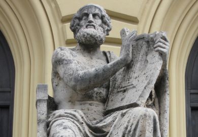Statue of Homer, Bavarian State Library, Munich Statue of Homer, Bavarian State Library, Munich