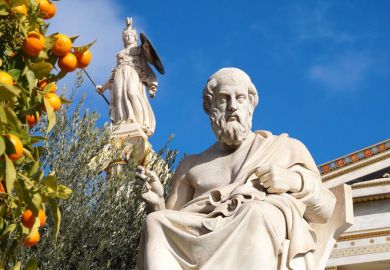 Statue of Plato, Academy of Athens, Greece Statue of Plato, Academy of Athens, Greece