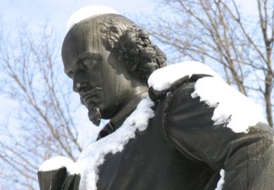 Statue of William Shakespeare, Central Park, New York City
