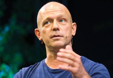 Steve Hilton speaking at conference