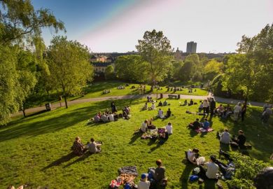 Park in Stockholm, Sweden