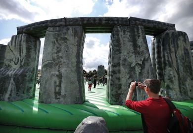 Inflatable Stonehenge