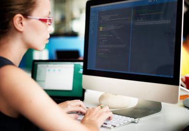 Student coding Student coding