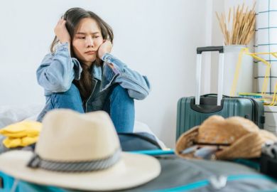 Student stuck at home