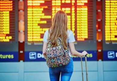 Student with backpack Student with backpack