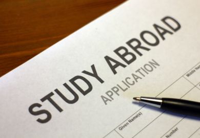 Study abroad application
