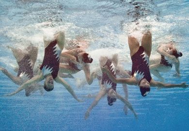 Synchronised swimmers