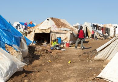 Syrian refugee camp
