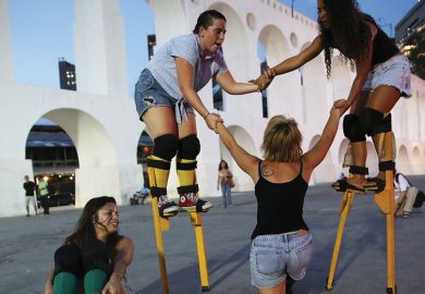 Teamwork to stay balanced