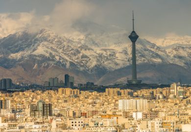 Tehran skyline