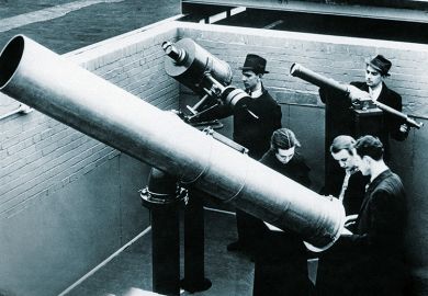 people using huge telescopes people using huge telescopes