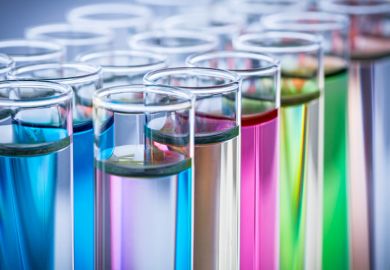 Colourful test tubes Colourful test tubes