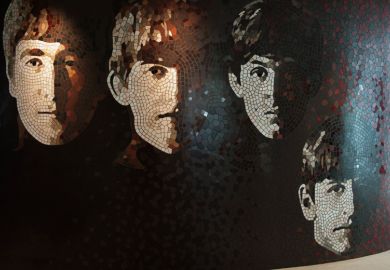 The Beatles mosaic, Hard Rock Hotel, Penang, Malaysia