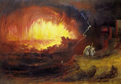 The Destruction of Sodom and Gomorrah by John Martin 1852