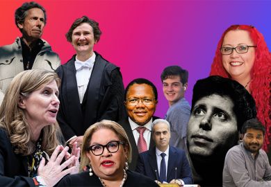 Faces of 2023. People who shaped higher education headlines. Left to right: Edward Blum, Elizabeth Magill, Irene Tracey, Megan Davis, Sakhela Buhlungu, Sufyan Tayeh, Theo Baker, Sam Altman, Siouxsie Wiles, Sabyasachi Das Faces of 2023. People who shaped higher education headlines. Left to right: Edward Blum, Elizabeth Magill, Irene Tracey, Megan Davis, Sakhela Buhlungu, Sufyan Tayeh, Theo Baker, Sam Altman, Siouxsie Wiles, Sabyasachi Das