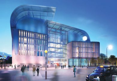 The Francis Crick Institute building, concept illustration