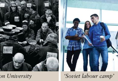 Poppleton University v Soviet labour camp Poppleton University v Soviet labour camp