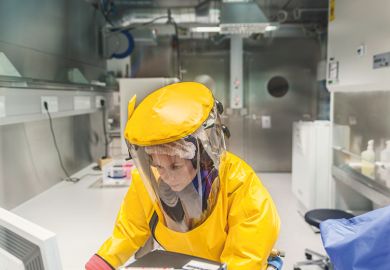 Scientist in a lab