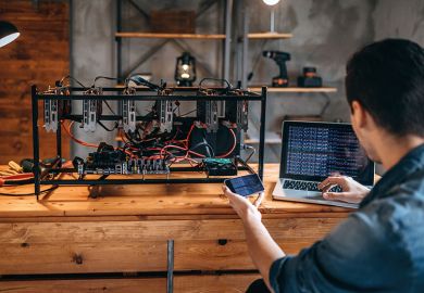 Mining rig for Bitcoin