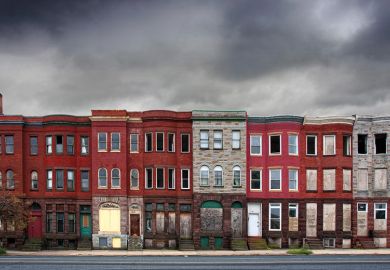 Rowhouses in Baltimore