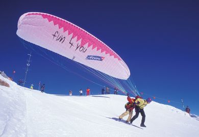 tandem paragliding