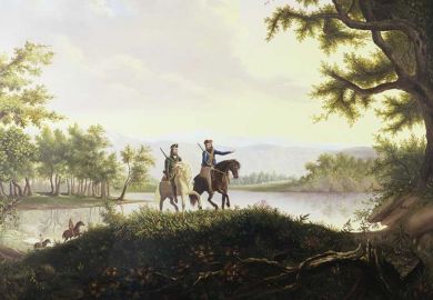 Lewis and Clark Expedition by American artist Thomas Mickell Burnham