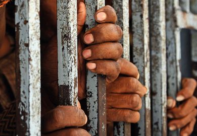 Indian prison bars