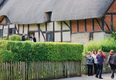 Anne Hathaway’s cottage in Stratford-Upon-Avon