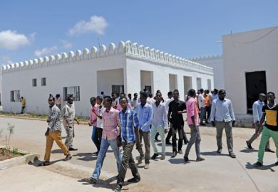Somali National University students, Mogadishu