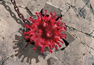 Coronavirus wrecking ball