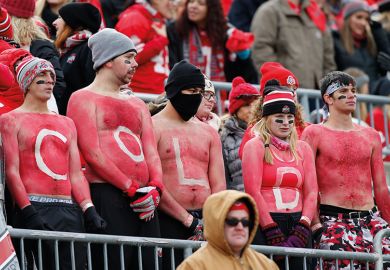 Ohio State fans Ohio State fans