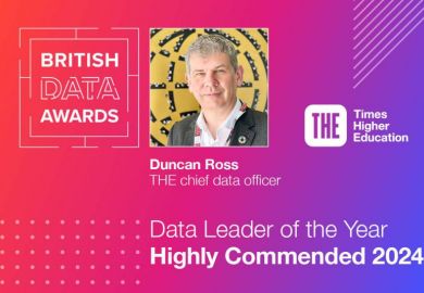 Duncan Ross wins Highly Commended Award in the British Data Awards 2024