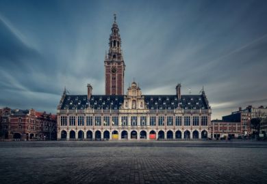 The KU University library, Leuven, Belgium The KU University library, Leuven, Belgium