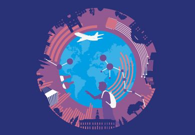 Detail of the World University Rankings 2026 supplement cover